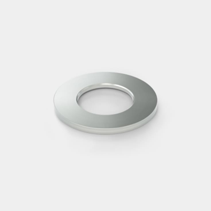 Quooker Flex/Front rosett, rustfritt stål