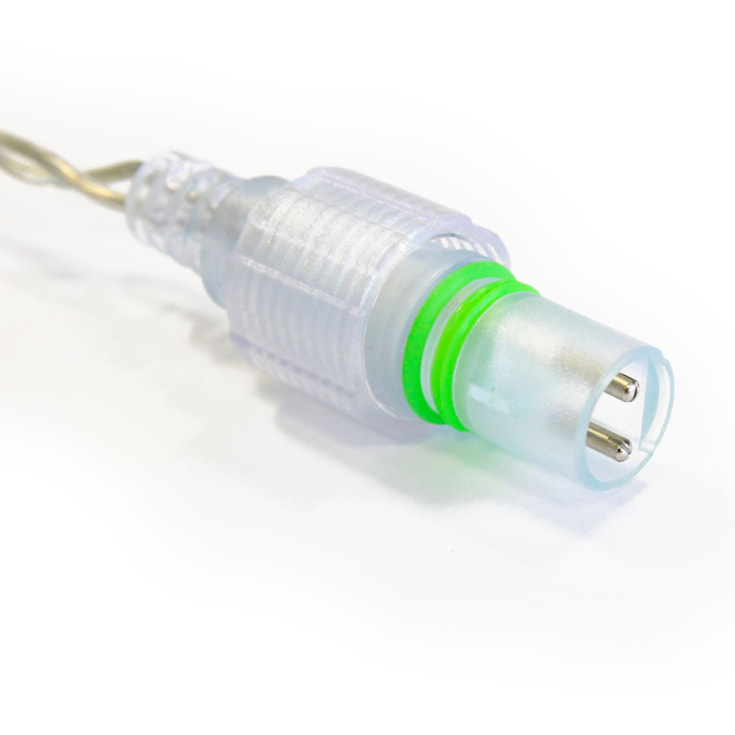MK String Lite LED lyskæde, 105 varmhvid, 15 koldhvid, 230V