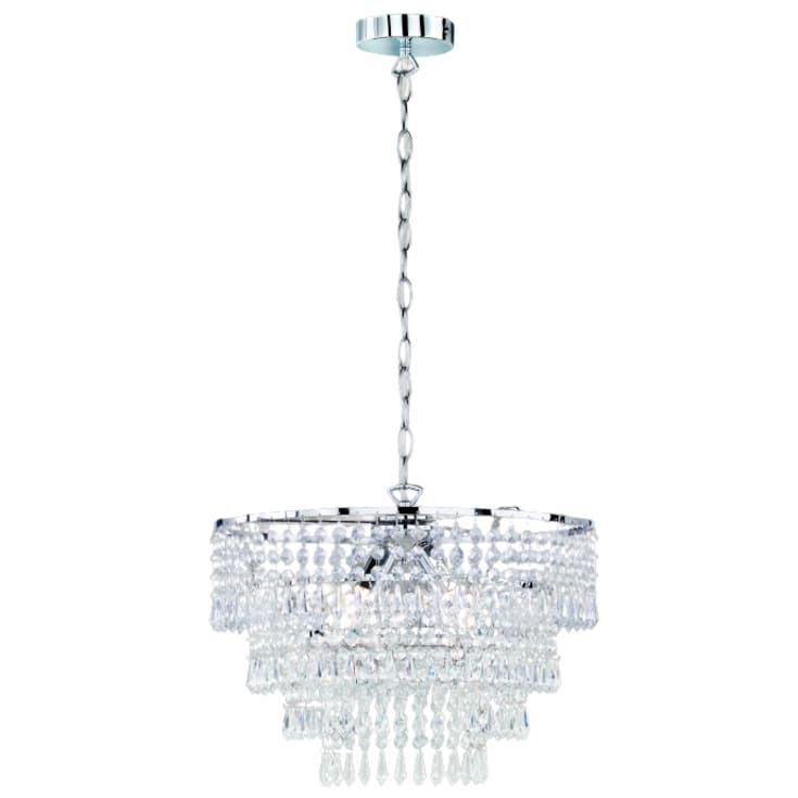 Trio Lighting Orient lysekrone, 3xE14