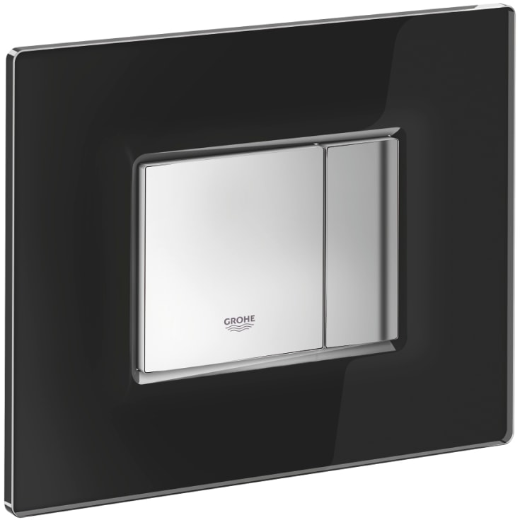 Grohe Skate Cosmopolitan betjeningsplate, sort/krom