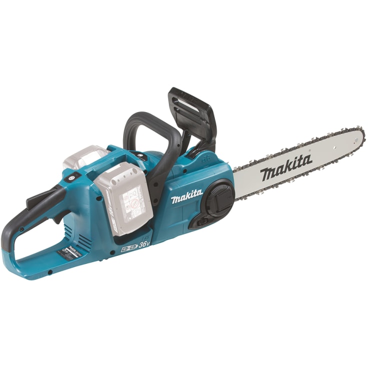Makita Motorsav 35 cm uden batterier på 2 x 18 volt