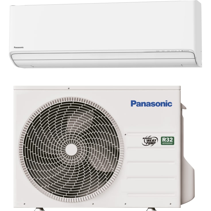 Panasonic Flagship HZ25XKE varmepumpe på luft/luft på 7,5 kW