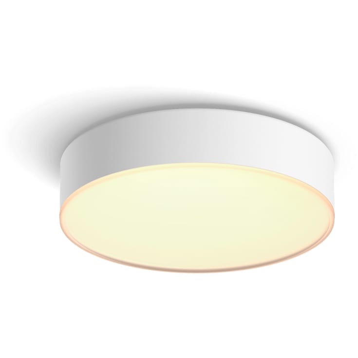 Philips Hue Enrave plafond, vit, Ø26 cm