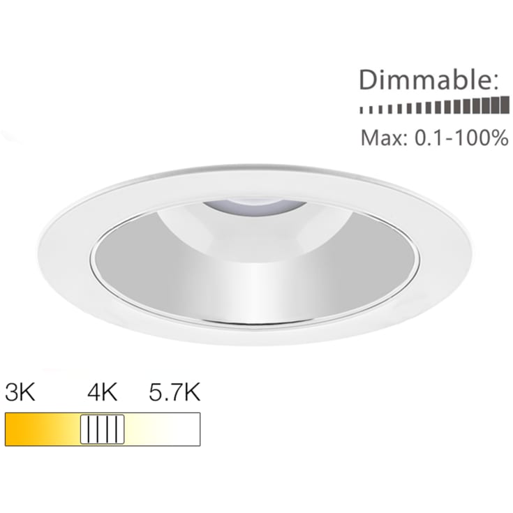 Green:ID Pragmalux Spectre downlight, dæmpbar, Ø14,5 cm