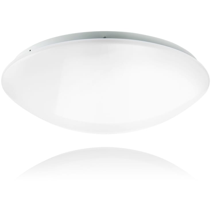 Green:ID Pragmalux Polo plafond, justerbar vit, Ø41 cm
