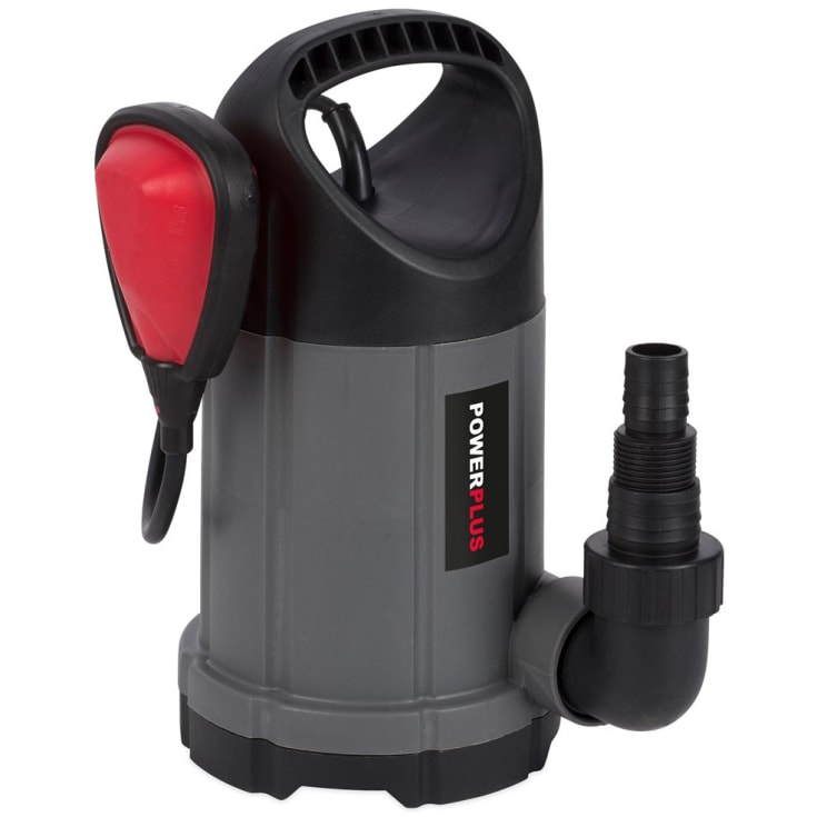 PowerPlus 250W dykpumpe, til rent vand, 5.000 liter