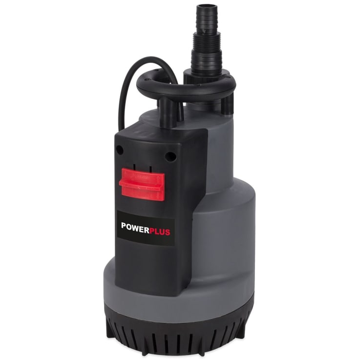 PowerPlus 750W dränkbar pump, för rent vatten, 12.500 liter