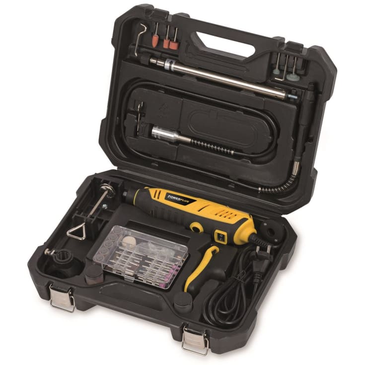 PowerPlus multiverktøy 230V, 126 deler