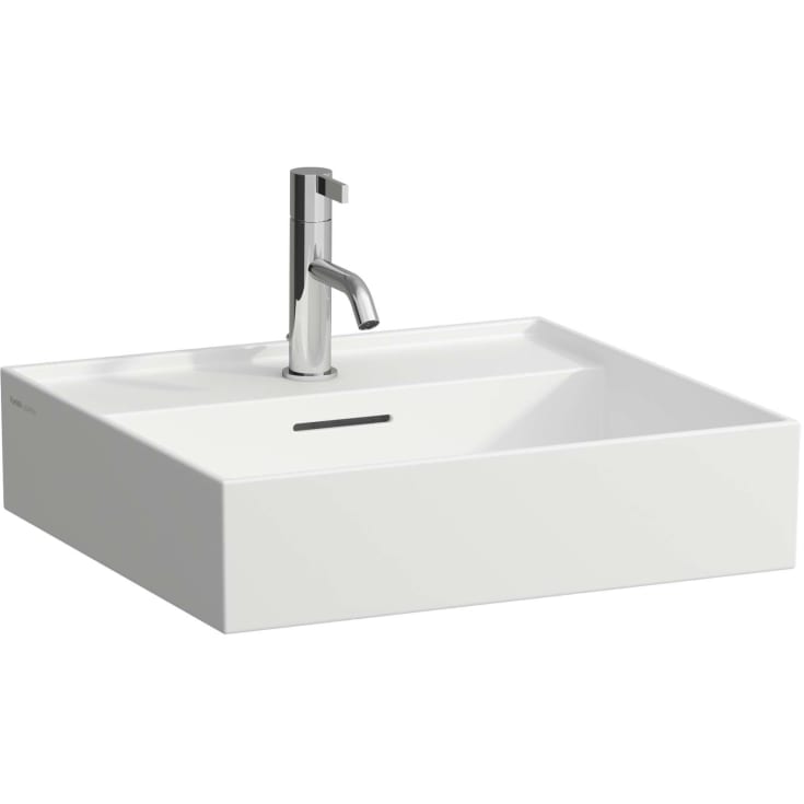 Kartell Laufen håndvask, 50x46 cm, mat hvid
