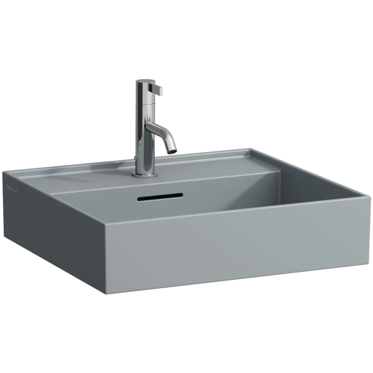 Kartell Laufen servant, 50x46 cm, matt grafitt