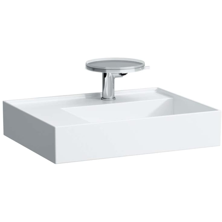 Kartell Laufen servant, 60x46 cm, høyre, hvit