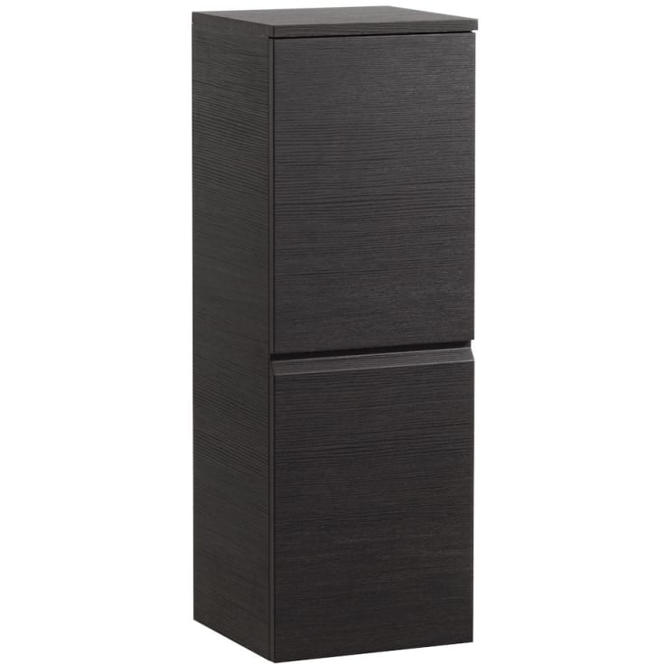 Laufen Pro-S vægskab, 35x100 cm, venstre, sort