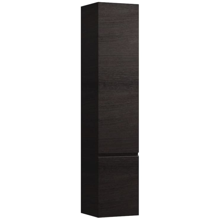Laufen Pro-S højskab, 35x165 cm, højre, sort