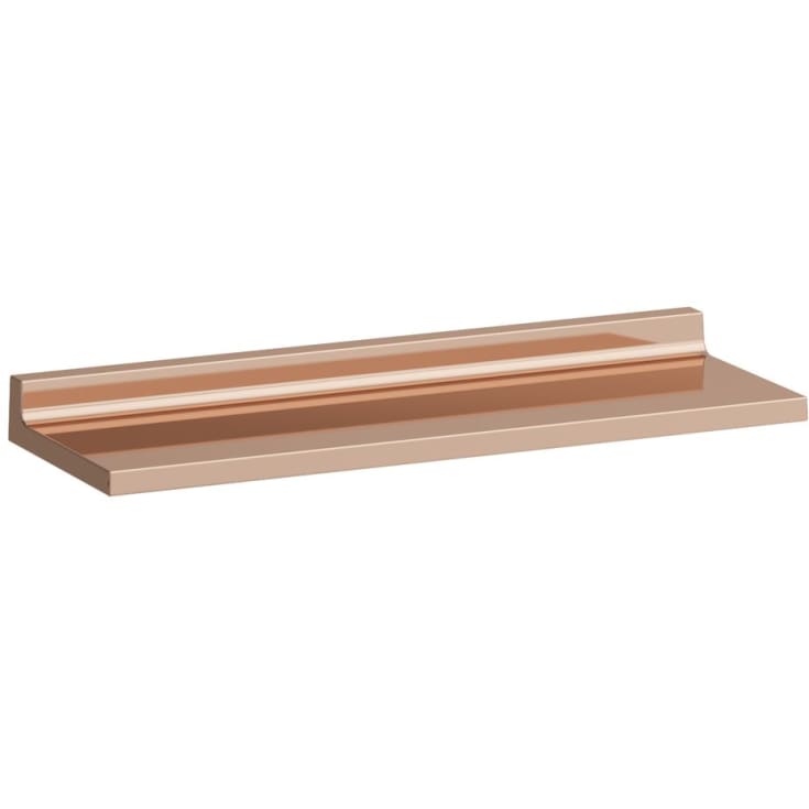 Kartell Laufen Shelfish hylde, 45x11,5 cm, kobber