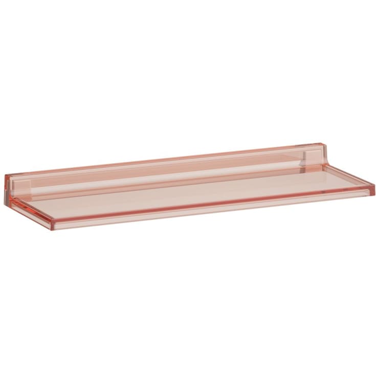 Kartell Laufen Shelfish hylle, 45x11,5 cm, rosa