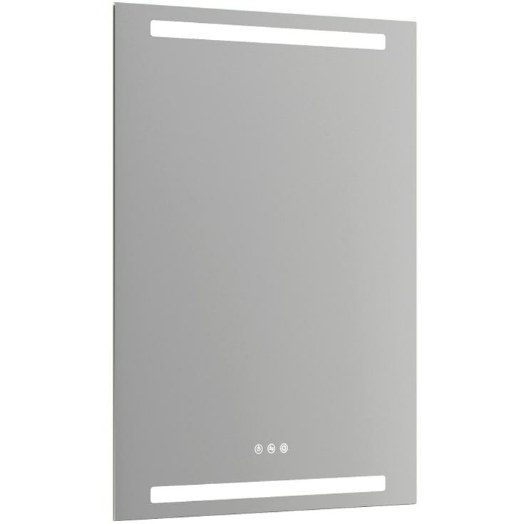 Dansani Level speil med lys, dimbart, 60x80 cm