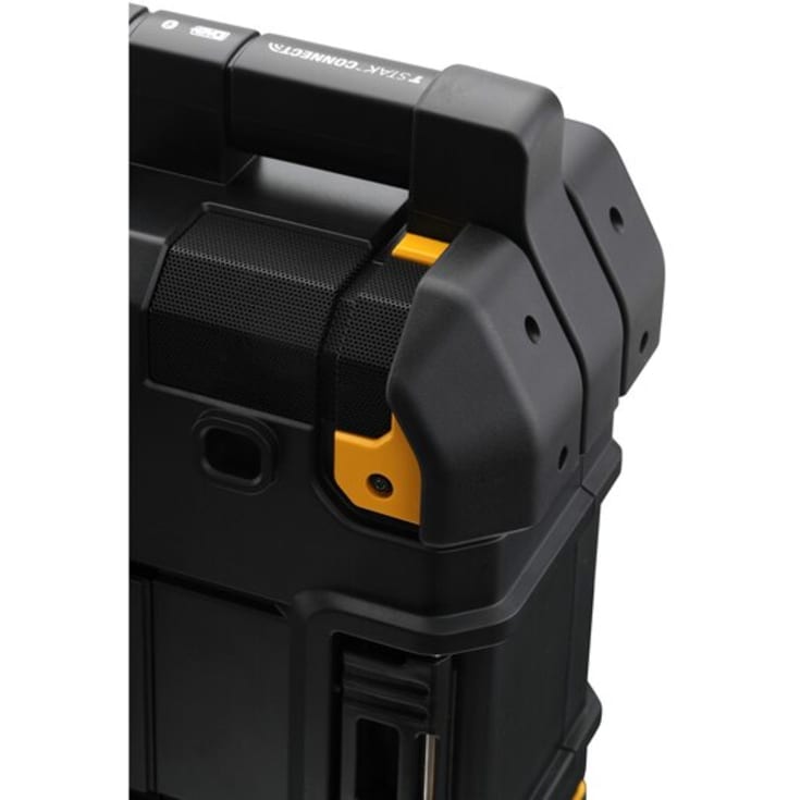 DeWalt 18V XR radio m. bluetooth & IOS + Android - u.batteri