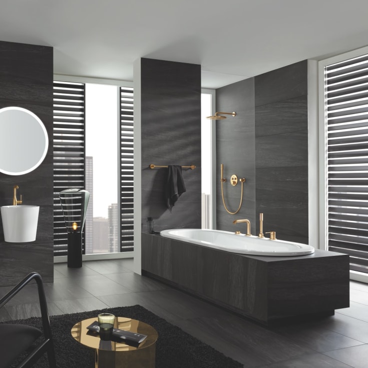 Grohe Grohtherm SmartControl brusearmatur, børstet messing