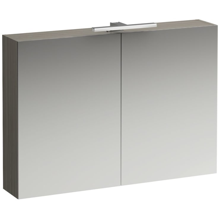 Laufen Base speilskap med lys, 100x70 cm, lys alm