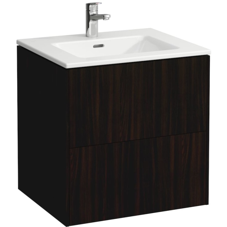 Laufen Base/Pro S möbelpaket, 60x50 cm, mörk alm