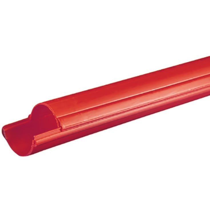 3 meter Kabelrør 110 mm, PE, 2-delt, 3000 mm
