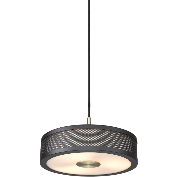 Halo Design Frame pendellampe, svart, Ø24 cm