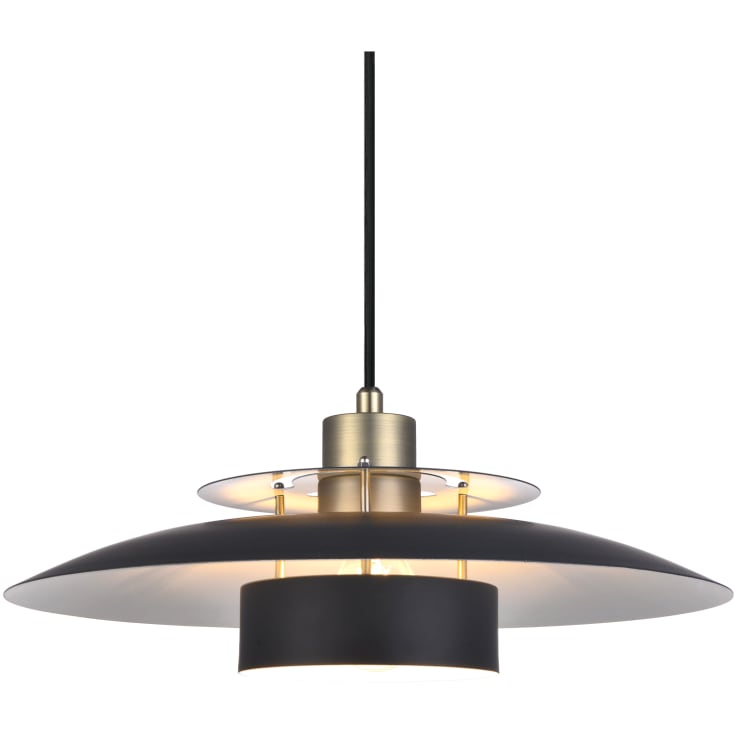 Halo Design Sørup pendellampe, messing/sort
