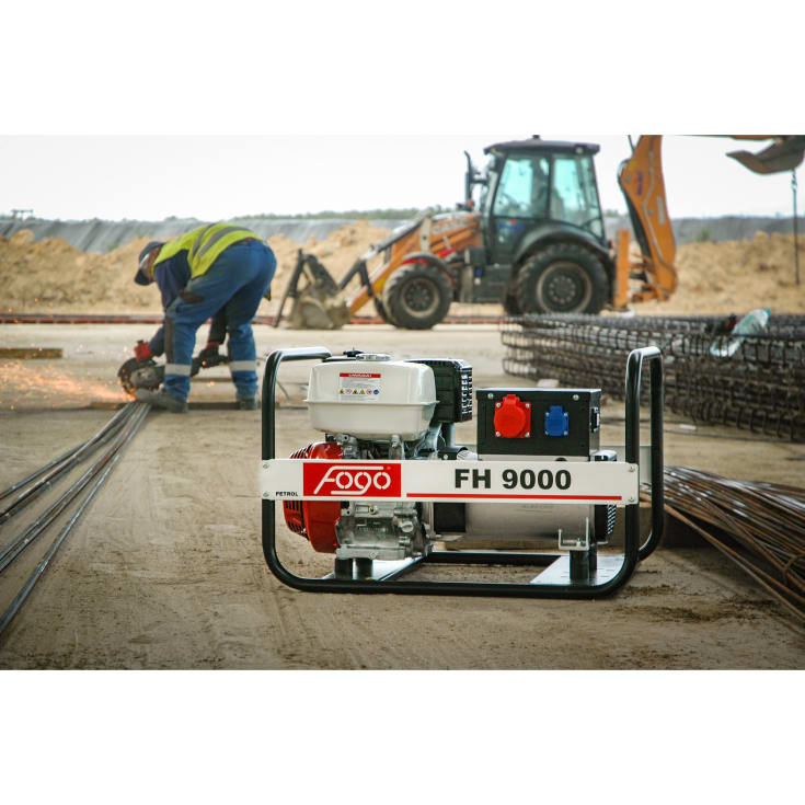 Fogo FH9000T generator 400V/230V 8,7 kVA/6,2 kW, Honda