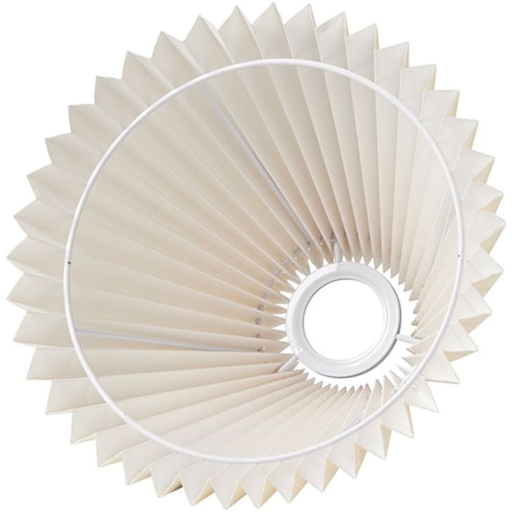 Nielsen Light Emma Piso Plisse lampeskærm til væg/pendel, beige, H16,5 cm