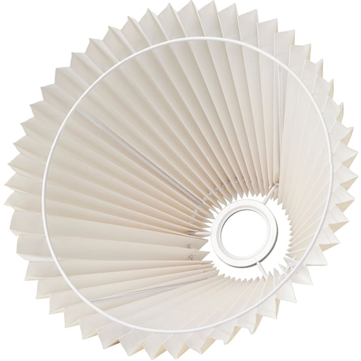 Nielsen Light Emma Piso Plisse lampeskærm til væg/pendel, beige, H19 cm