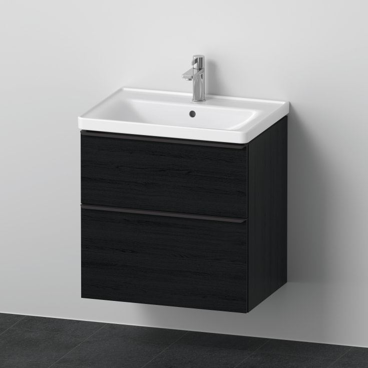 Duravit D-Neo møbelpakke, 65x48 cm, sort eg