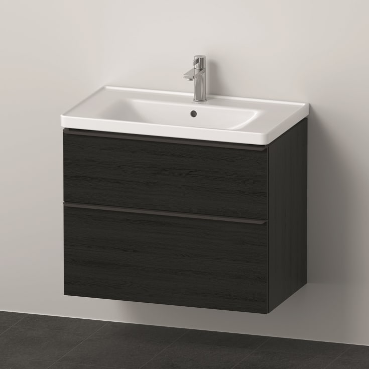 Duravit D-Neo møbelpakke, 80x48 cm, sort eg