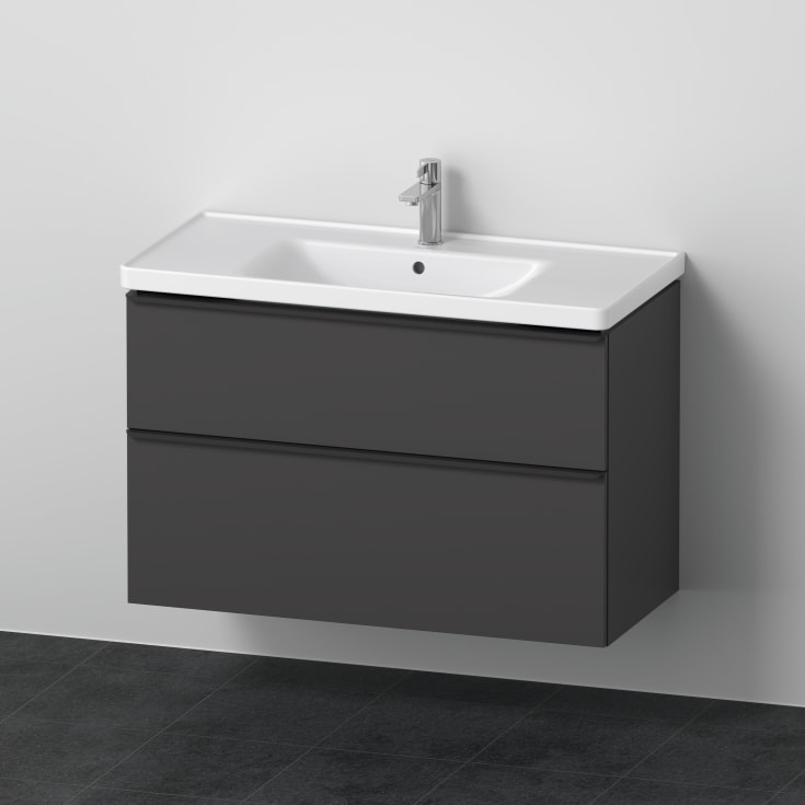 Duravit D-Neo møbelpakke, 100x48 cm, mat grå