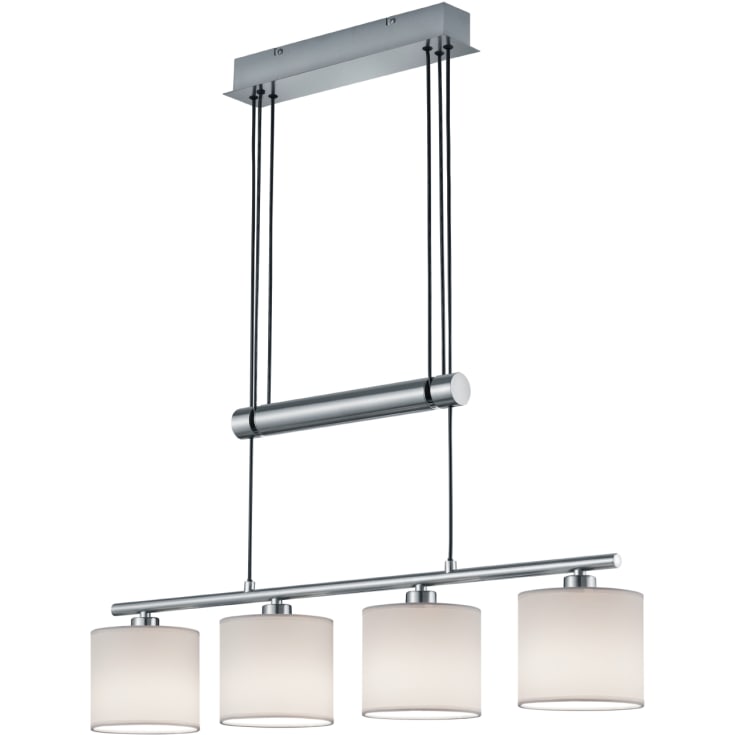 Trio Lighting Garda langbordspendel, hvid