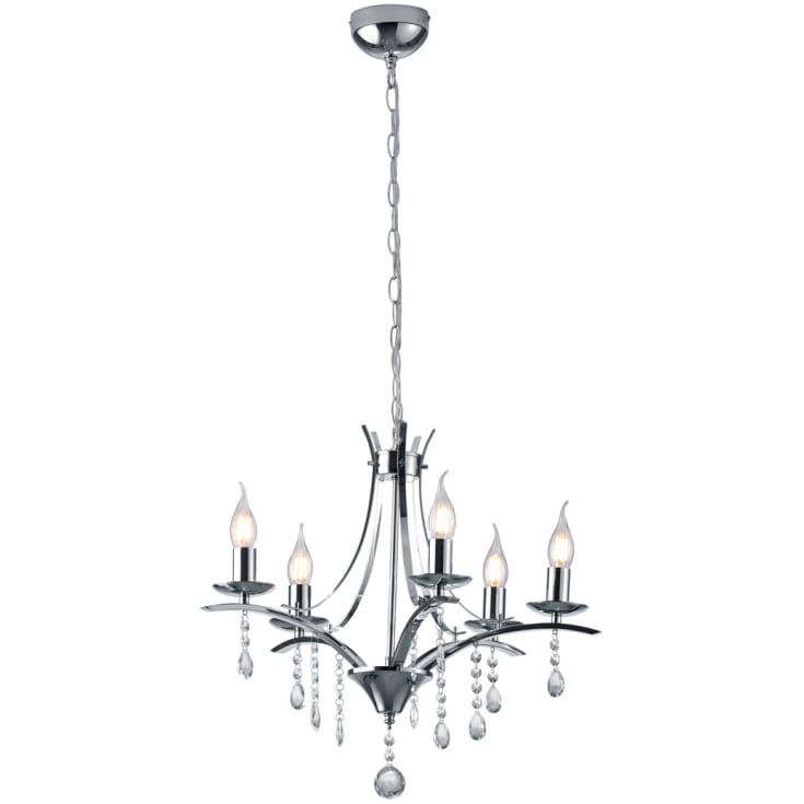 Trio Lighting Lucerna lysekrone, 5 arme