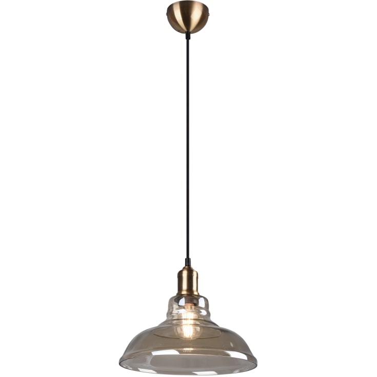 Trio Lighting Aldo pendellampa, mässing