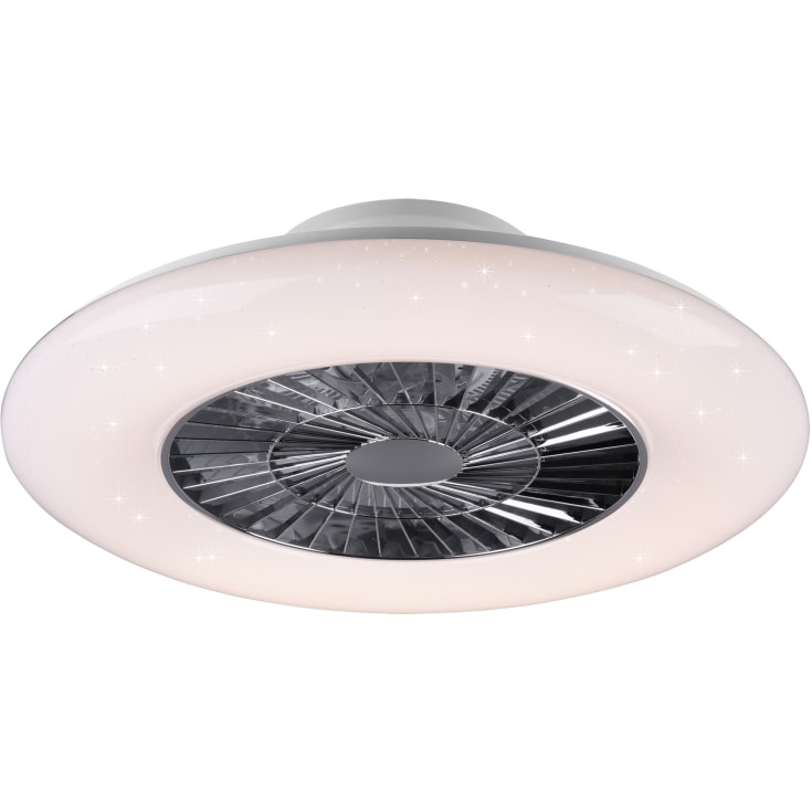 Trio Lighting Visby loftlampe, ventilator
