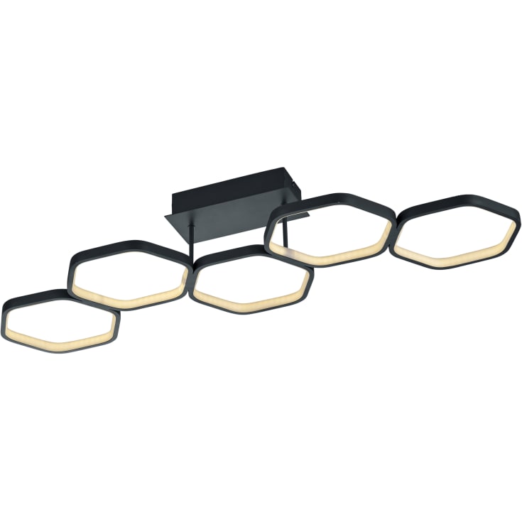 Trio Lighting Vigo taklampe, svart
