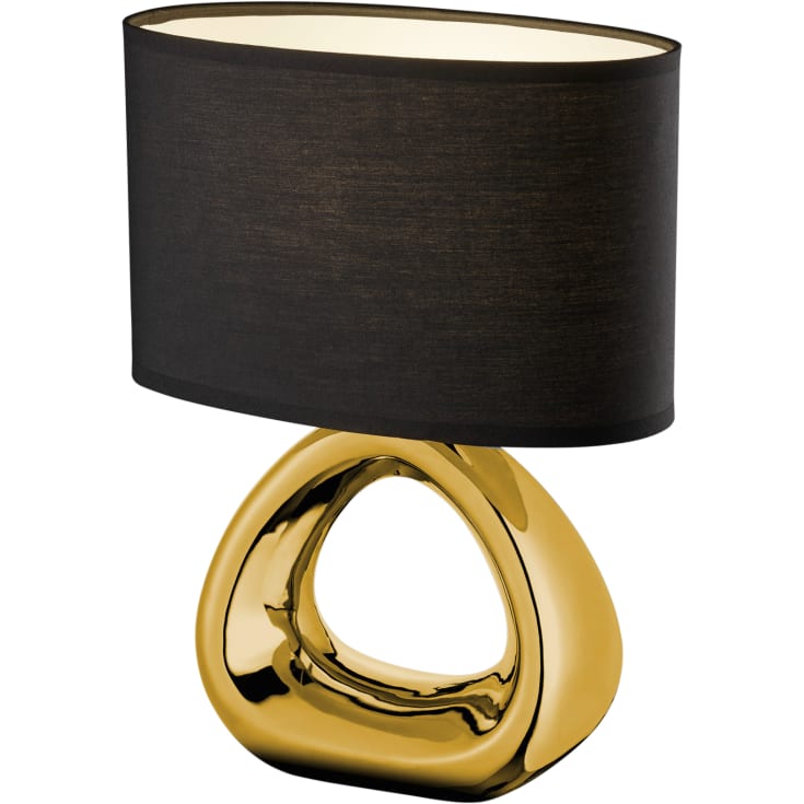 Trio Lighting Gizeh bordlampe, gull