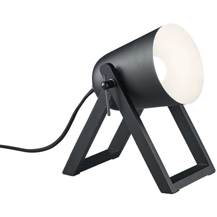 Trio Lighting Marc bordlampe, sort