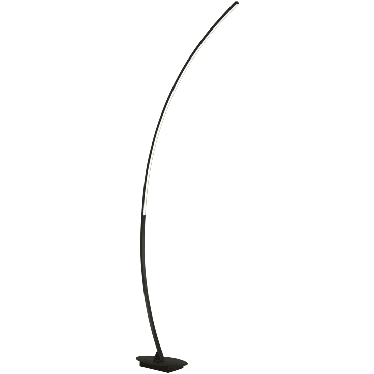 Trio Lighting Solo gulvlampe, sort