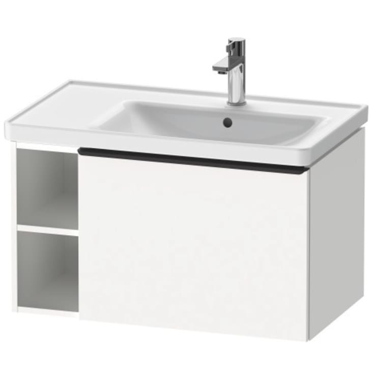 Duravit D-neo vaskeskab med hylde til venstre 78,4 x 45,2 cm i mat hvid