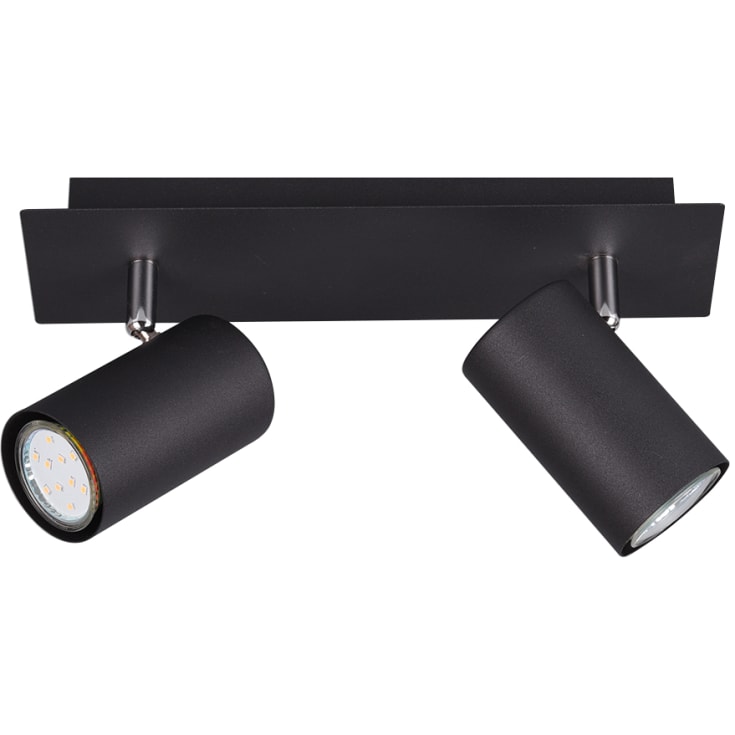 Trio Lighting Marley spotter i tak, 2 spotter, svart