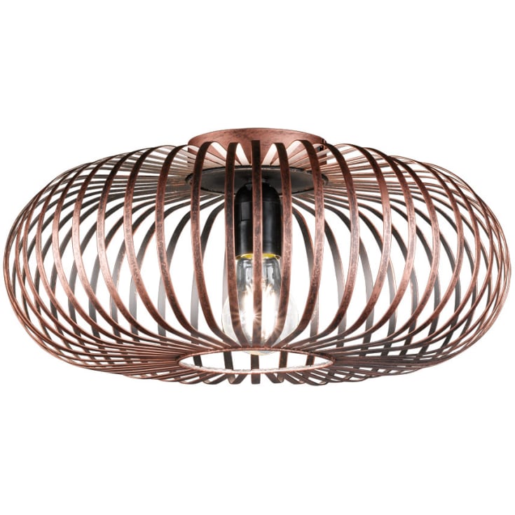 Trio Lighting Johann loftlampe, kobber