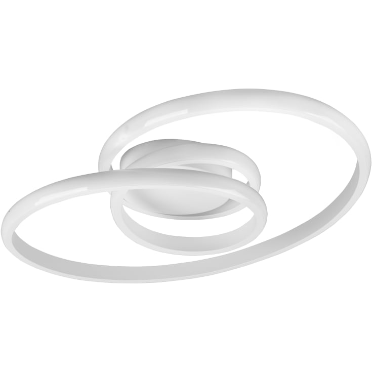 Trio Lighting Sansa taklampe, vit