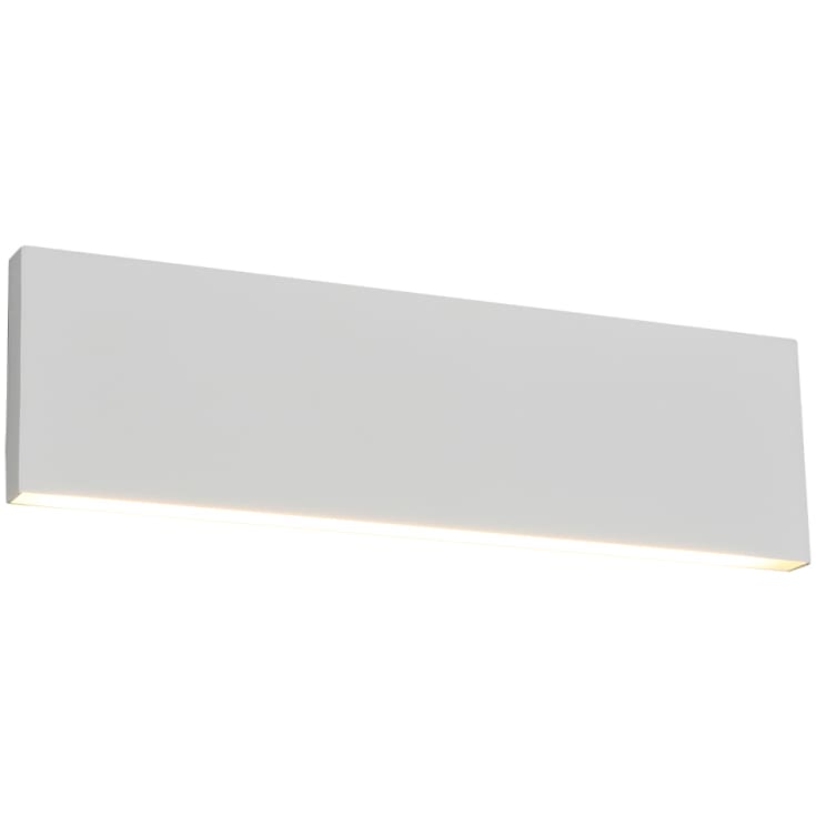 Trio Lighting Concha vegglampe, hvit, 28 cm