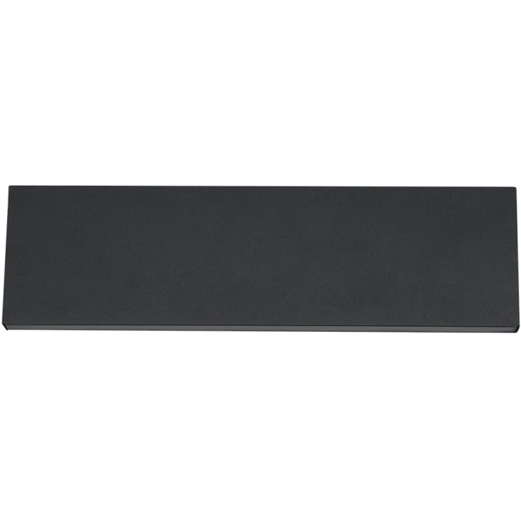 Trio Lighting Concha væglampe, sort, 28 cm