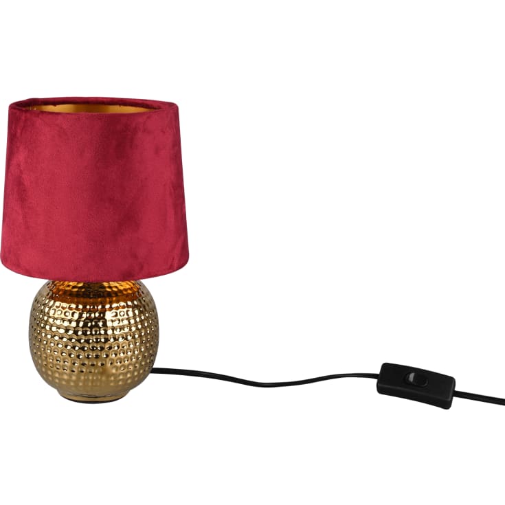 Trio Lighting Sophia bordlampe, rød