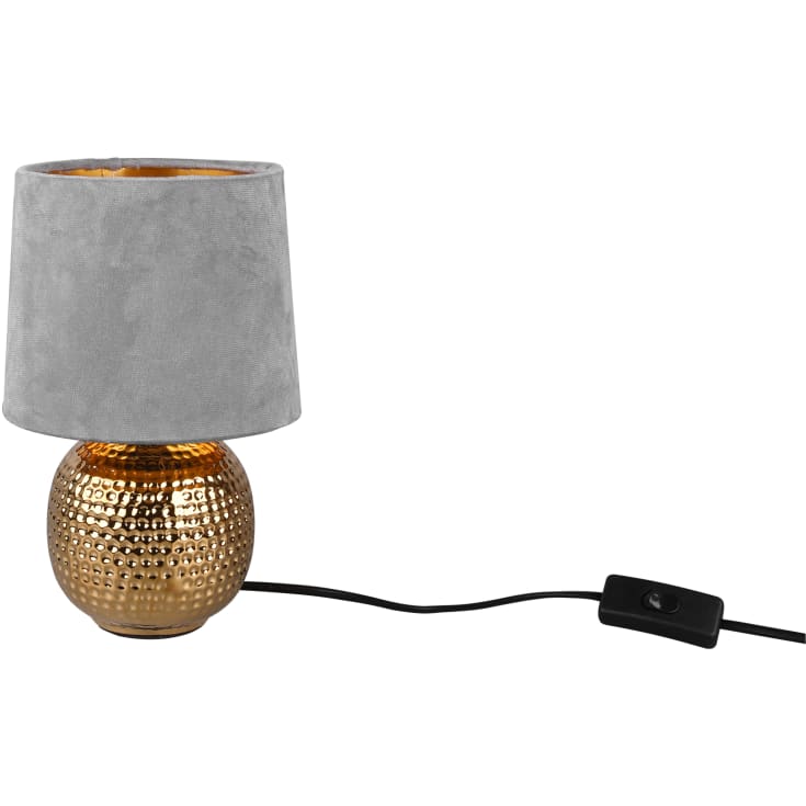 Trio Lighting Sophia bordlampe, grå
