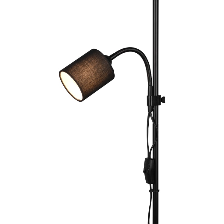 Trio Lighting Owen gulvlampe, sort